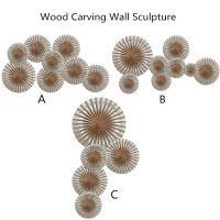 Modern UASW2089 Wood Carving Wall Sculpture