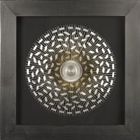 Wholesale Abstract 3-D Shadow Box UASB1106 Metal Art Decoration