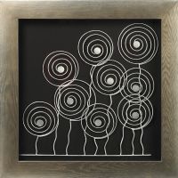 Wholesale Metal Circle UASB1238 Shadow Box 3D Wall Art Decor