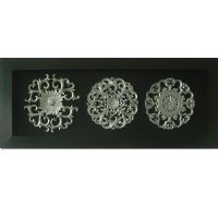 Wholesale UASB1040 Wood Carving Flower 3D Shadow Box Wall Art Decoration