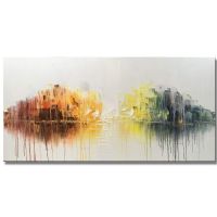 handpainted UACA6045 modern abstract canvas wall art