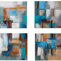 handpainted UACA6266 abstract oil paintings canvas wall art