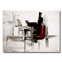 handpainted UACA6008 abstract canvas wall art paintings