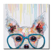 handpainted CA-P1005 cat wall art paintings