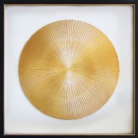 Wood Carving 3D Golden Shadow Box UASB1278 Wall Decor