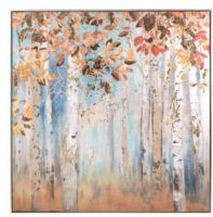Wholesale CAFA5314 100% Handpainted Modern Forest Oil paintings Canvas Art
