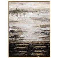 Wholesale 100% Handpainted Modern Oil Paintings Golden Framed Artwork CAFA5035 Abstract Oil Paintings for Home Decoration