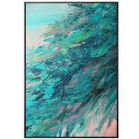 handpainted modern CAFA5015 framed art paintings