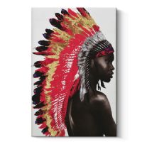 Wholesale UACA6177 Native American Decor Indian Canvas Wall Art