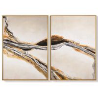 Wholesale 100% handpainted CAFA5077 modern framed art paintings