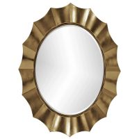 Wholesale Modern Wood Carving Wall Art Silver Art Mirror UAMR3027 Decorative Mirror