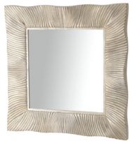 Excellent modern wood carved 3d decor mirror