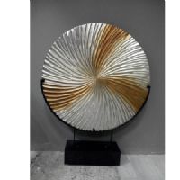 Wholesale Modern Wood Carving Abstract Table Ar Sculpture