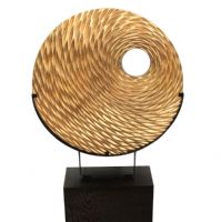 Wholesale Modern Wood Carving UATB4058 3D Table Art Sculpture