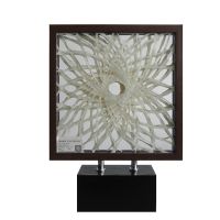 Wholesale Modern 3D Shadow Box Rice Paper Artwork Table Art Sculpture