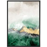Wholesale Modern Embellish Mountain Oil Paintings CAFA5118 Abstract Wall Art Paintings