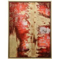 Wholesale Modern 3D Gold Foil Oil Paintings CAFA5149 Abstract Canvas Wall Art Paintings