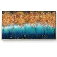 Wholesale modern abstract oil paintings CAFA5211 landscape wall art paintings for home decoration