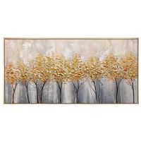 Wholesale Modern 3D Gold Landscape Wall Art Paintings CAFA5221 Forest Wall Art Paintings