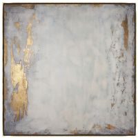 100% Handpainted Modern Gold Foil Oil Paintings CAFA5241 Abstract Canvas Wall Art Paintings