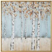 handpainted CAFA5269 modern forest canvas wall art paintings