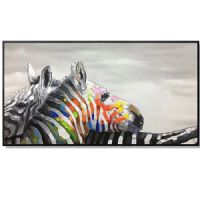 Wholesale animal zebra oil paintings CAFA5372 wall art paintings