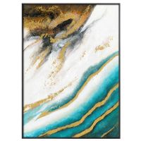 Wholesale CAFA5340 modern agate color wall art paintings