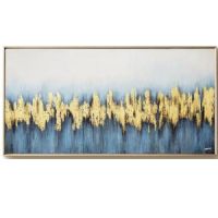 Modern Gold Foil Oil Paintings CAFA5374 Abstract Wall Art Paintings