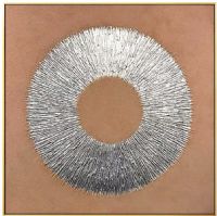 Modern Gold Foil Circle Wall Art Paintings CAFA5307 Abstract Oil Paintings