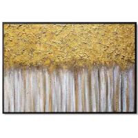 Wholesale CAFA5359 Gold Forest Wall Art Paintings