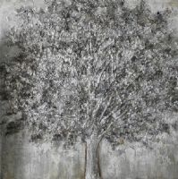 handpainted UACA6259 abstract tree oil paintings