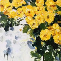 Wholesale UACA6279  modern flower oil paintings