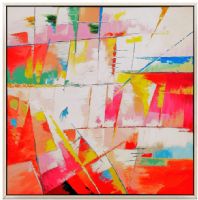 Wholesale modern colorful oil paintings CAFA5389 abstract canvas wall art paintings