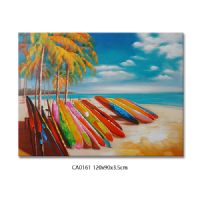 Wholesale modern Seascape Oil Paintings UACA6002 Abstract Wall Art Paintings