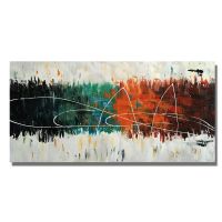 Wholesale modern colorful oil paintings UACA6068 abstract canvas wall art paintings