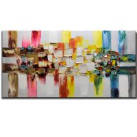 Wholesale abstract 3d oil paintings UACA6078 modern wall art paintings