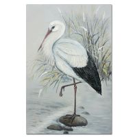 Wholesale UACA6175 modern animal crane oil paintings