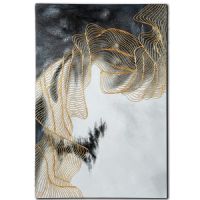 Wholesale UACA6182 Abstract Gold Leaf CA0318 Wall Art Paintings