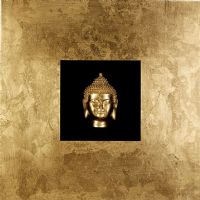 Wholesale Modern UASB1117 Framed Buddha Wall Art Gold Framed Decor