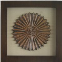 Wholesale Natural Wood Carving 3D Shadow Box Framed Art