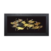 Wholesale Modern 3D Shadow Box UASB1026 Metal Fire Wall Art Decoration