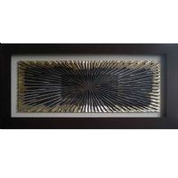 Wholesale Modern 3D Shadow Box Laser Wood Carving Wall Art