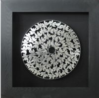 Wholesale modern 3D Shadow Box Metal Wall Art Decoration