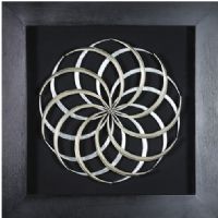 Wholesale Modern Circle 3D Shadow Box Wall Art UASB1123 Wall Decoration