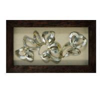 Wholesale UASB1080 Stunning Gold /Silver Swirls 3D Shadow Box Framed Art
